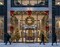 Pack of 2 Pre-Lit 48'' Deluxe Evergreen Pine Wreath with 150 LED Battery Timer Light – Large Christmas Front Door, Wall & Holiday Décor